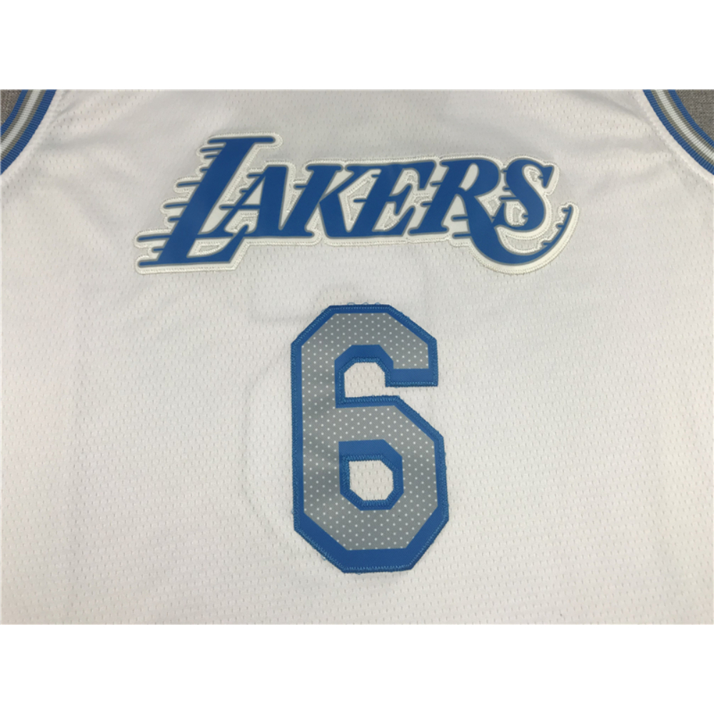Kép 3/3 - Lebron JAMES 2020-21 City Edition Los Angeles Lakers mez #6