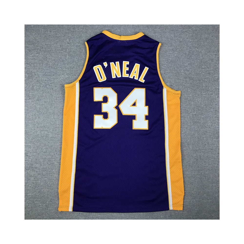 Kép 2/3 - Shaquille O’NEAL 1999-00 lila Los Angeles Lakers mez (KÉSZLETEN)