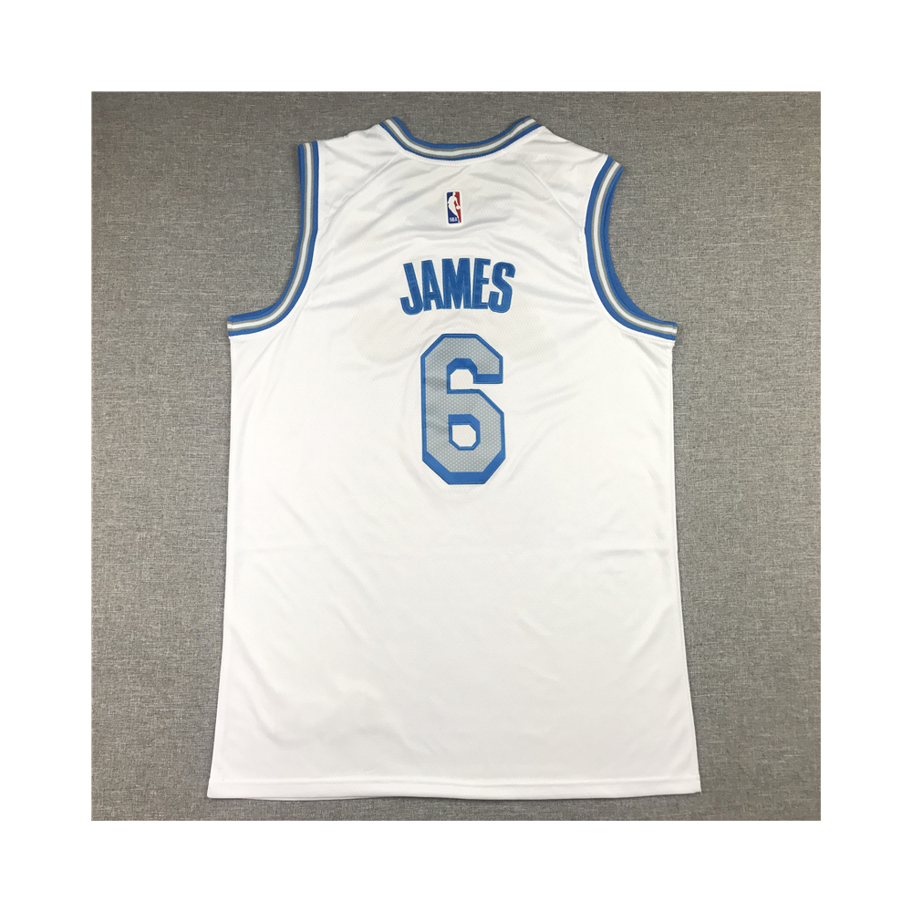 Kép 2/3 - Lebron JAMES 2020-21 City Edition Los Angeles Lakers mez #6