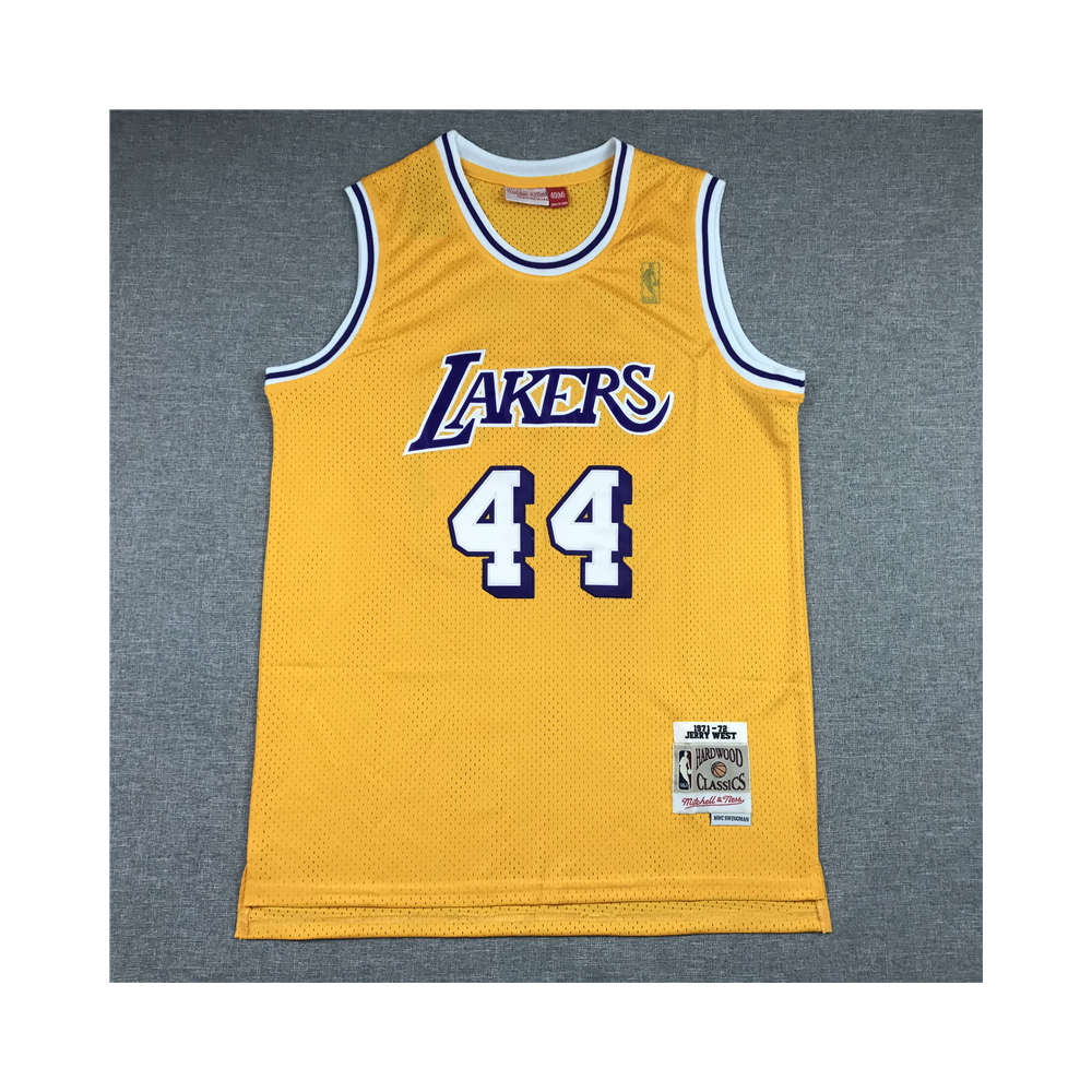 Kép 1/3 - Jerry WEST 1971-72 sárga Los Angeles Lakers mez