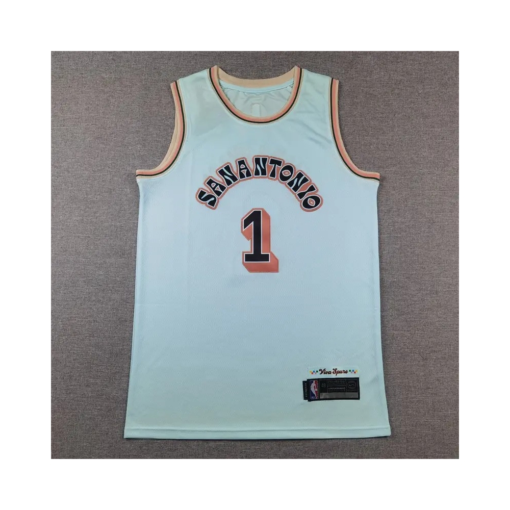 Kép 1/4 - Victor WEMBANYAMA 2024 City edition San Antonio Spurs mez