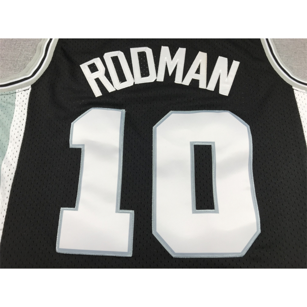 Kép 3/4 - Denis RODMAN 1983-84 Classic fekete San Antonio Spurs mez