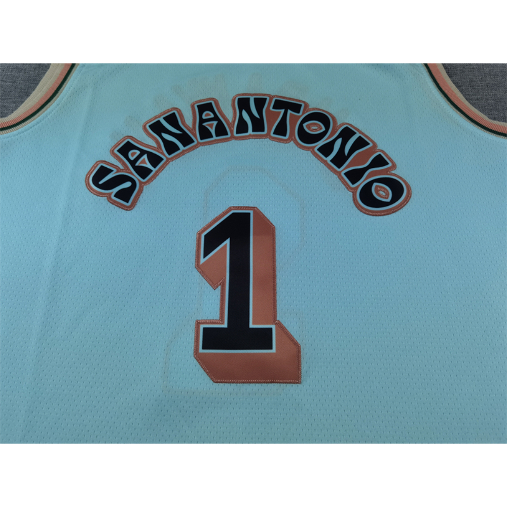 Kép 4/4 - Victor WEMBANYAMA 2024 City edition San Antonio Spurs mez
