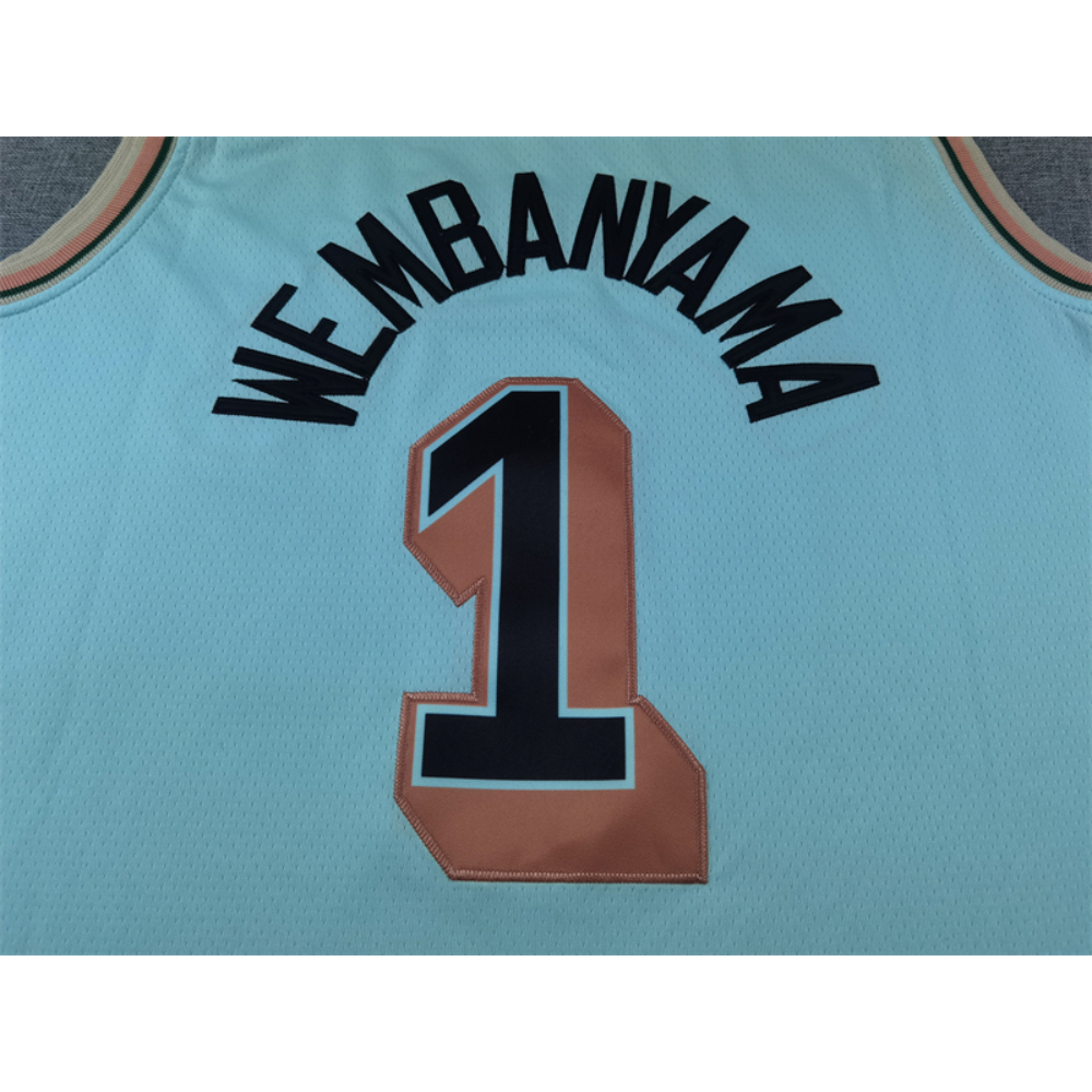 Kép 3/4 - Victor WEMBANYAMA 2024 City edition San Antonio Spurs mez