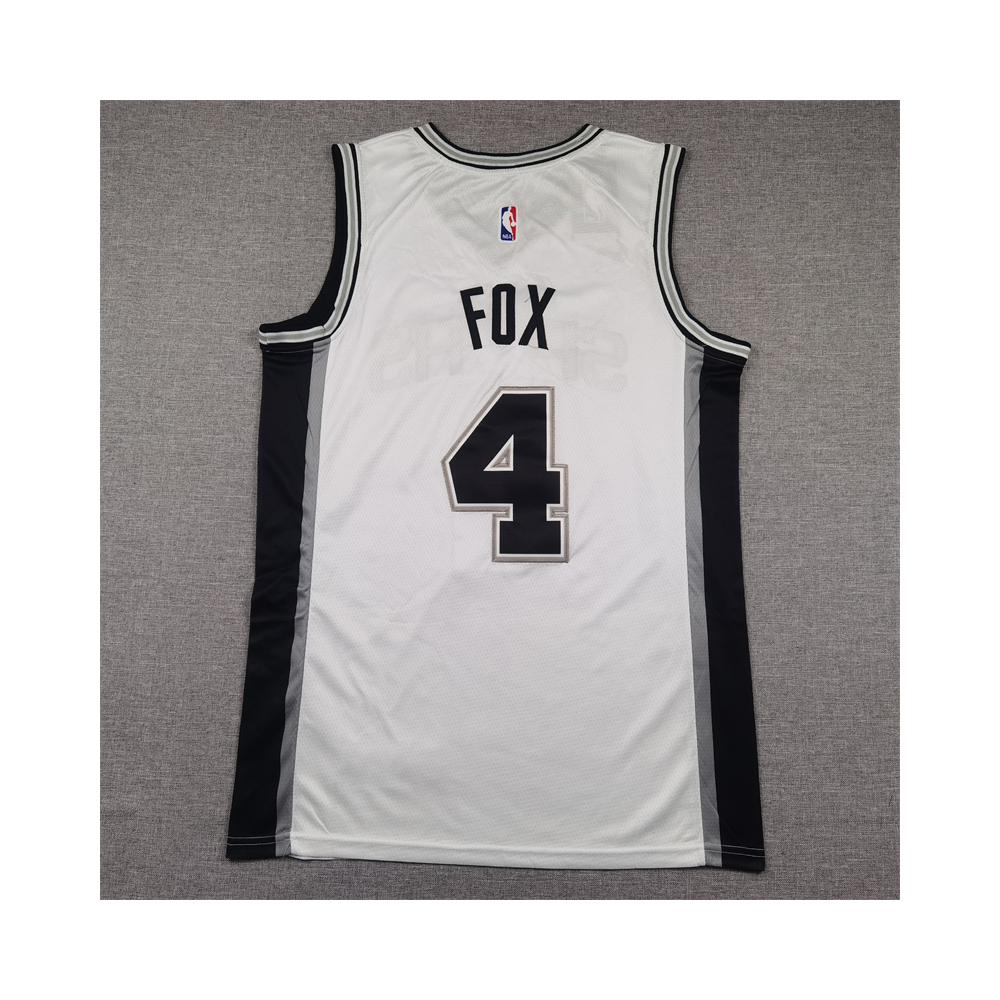 Kép 2/4 - De'Aaron FOX fehér Spurs mez