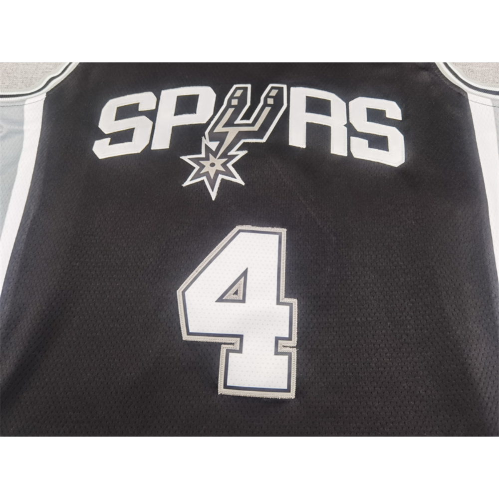 Kép 4/4 - De'Aaron FOX fekete Spurs mez