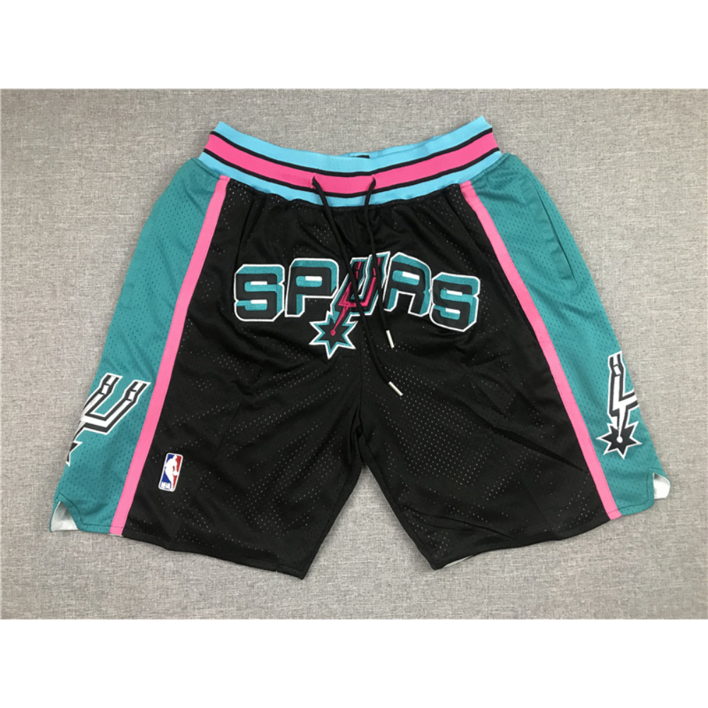 Kép 1/5 - San Antonio Spurs Classic II Just Don zsebes kosaras rövidnadrág