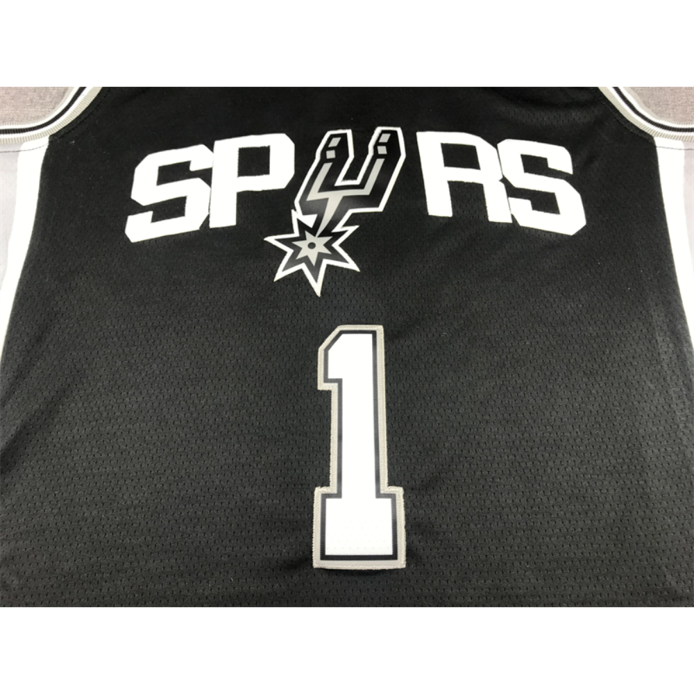 Kép 4/4 - Victor WEMBANYAMA fekete San Antonio Spurs mez (KÉSZLETEN)
