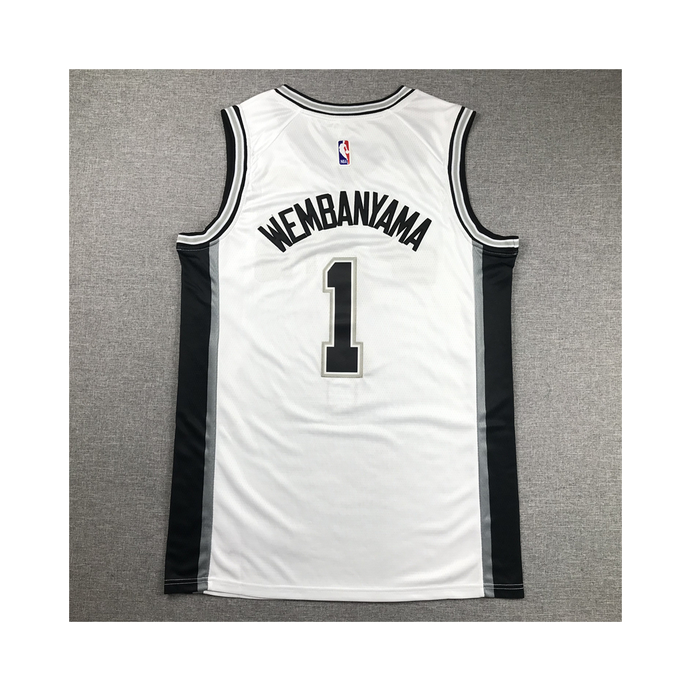 Kép 2/4 - Victor WEMBANYAMA fehér San Antonio Spurs mez