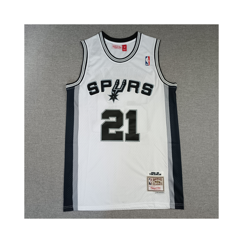 Kép 1/4 - Tim DUNCAN 1998-99 Classic fehér San Antonio Spurs mez