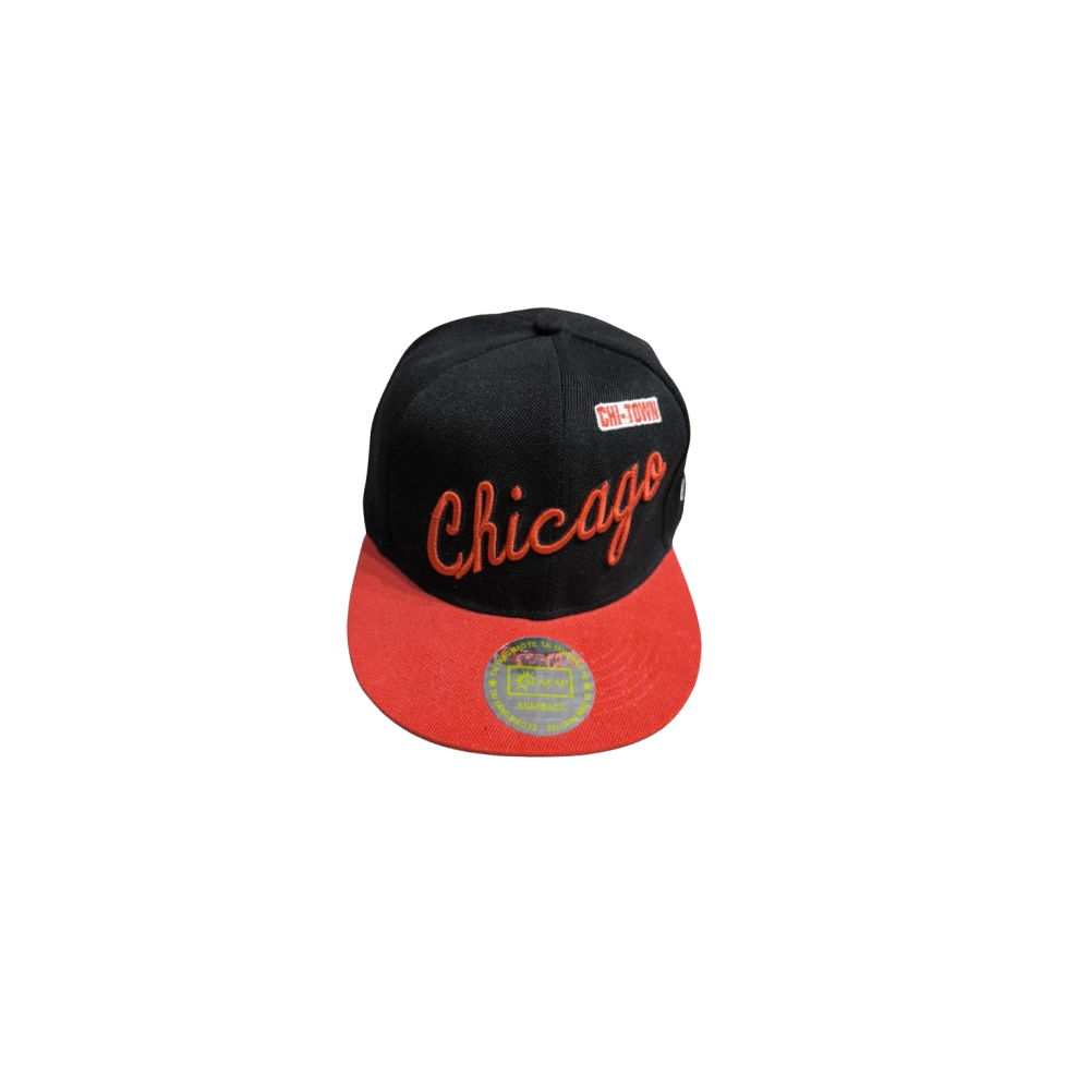 Kép 3/3 - Chicago fekete Snapback 