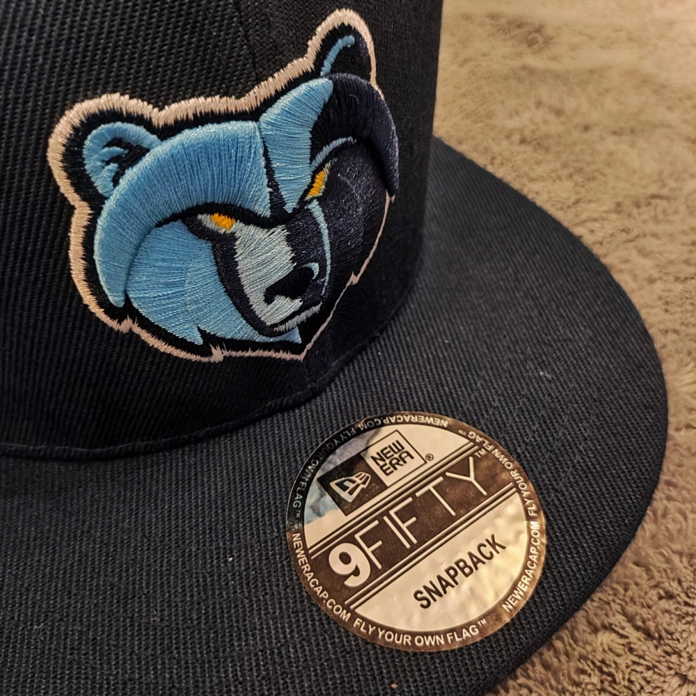 Kép 2/5 - Memphis GRIZZLIES sötétkék Snapback