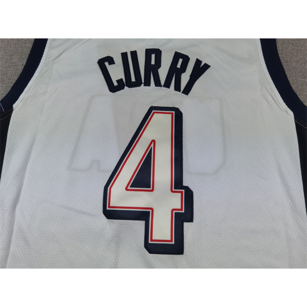 Kép 3/4 - Stephen CURRY 2024 fehér USA válogatott mez