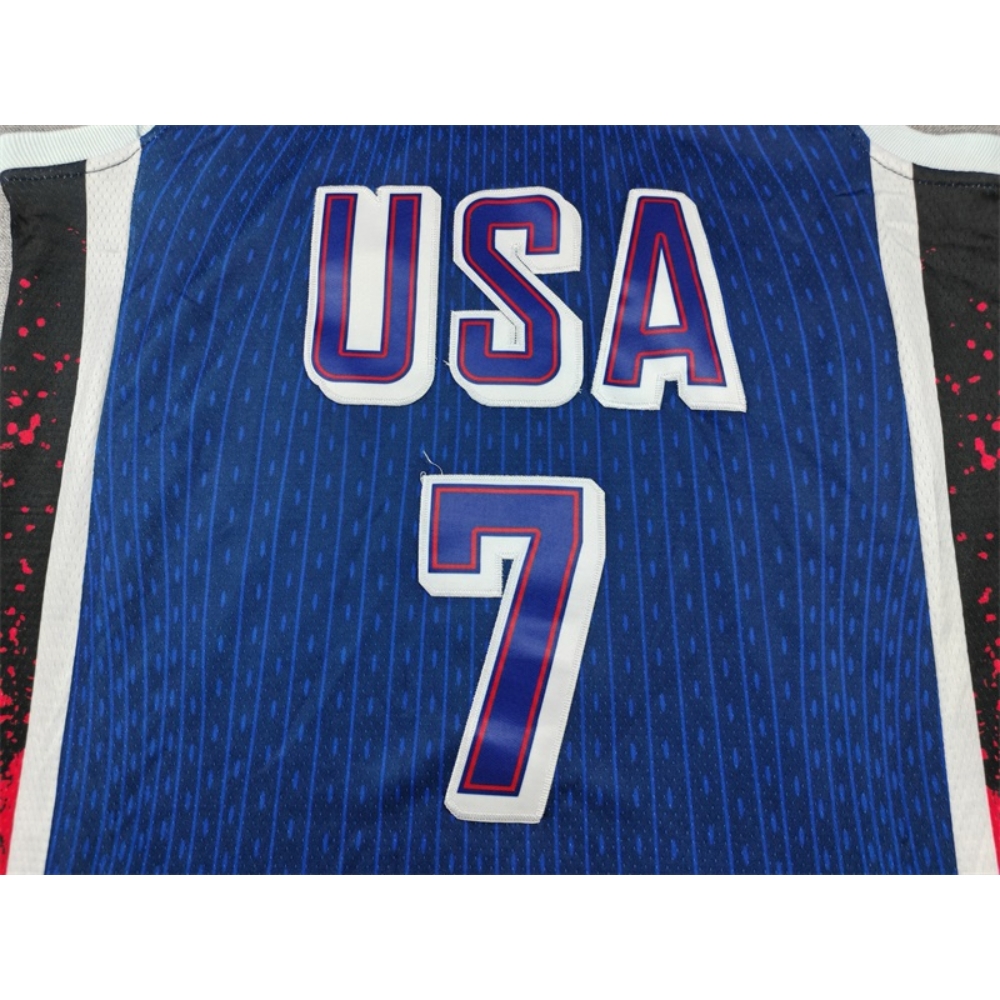 Kép 4/4 - Kevin DURANT 2024 sötétkék USA válogatott mez