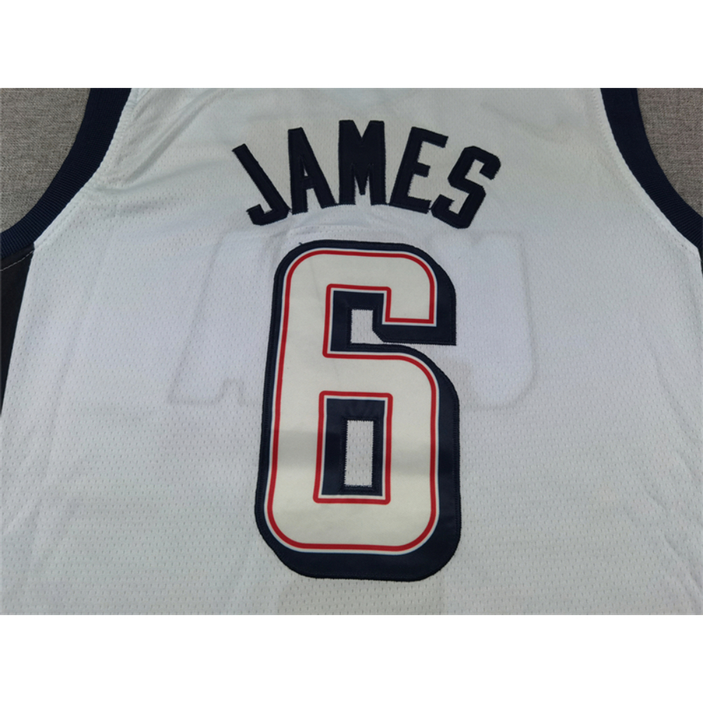 Kép 3/4 - Lebron JAMES 2024 fehér USA válogatott mez