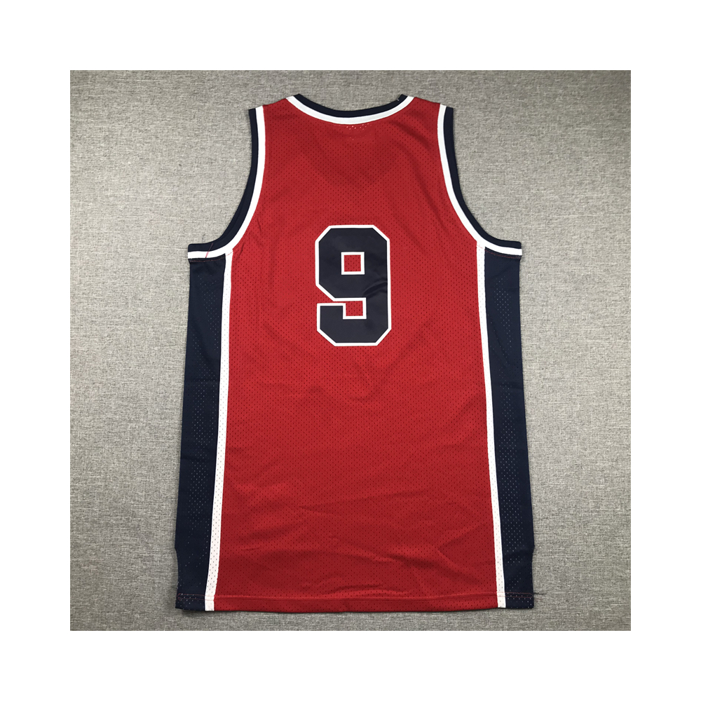Kép 2/4 - Michael JORDAN piros 1984 USA vintage mez