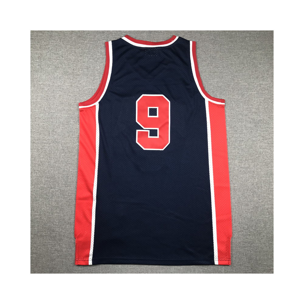 Kép 2/4 - Michael JORDAN sötétkék 1984 USA vintage mez