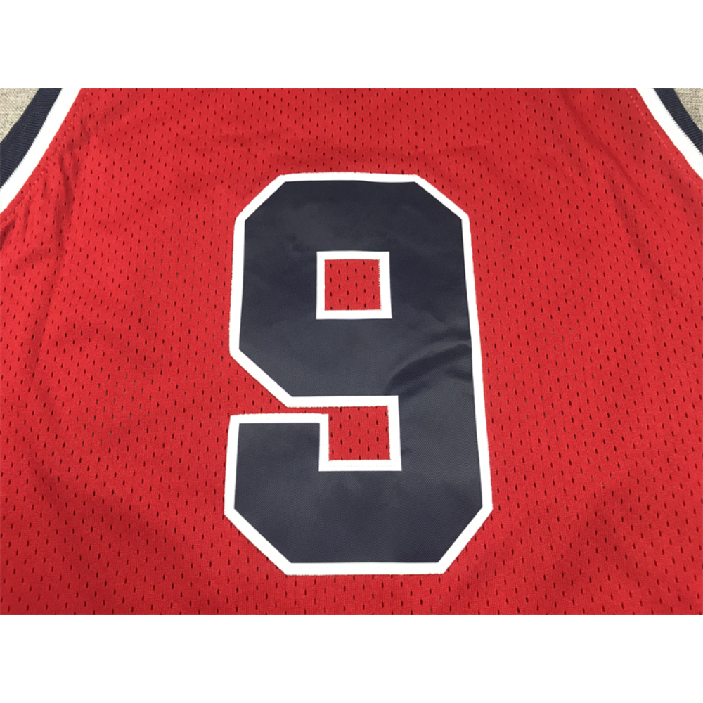 Kép 3/4 - Michael JORDAN piros 1984 USA vintage mez