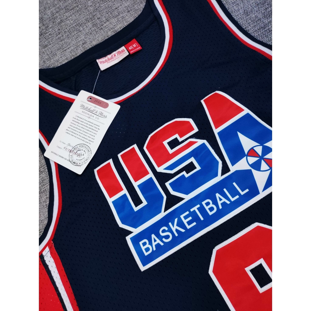 Kép 3/5 - Michael JORDAN sötét 1992 USA vintage mez (KÉSZLETEN)