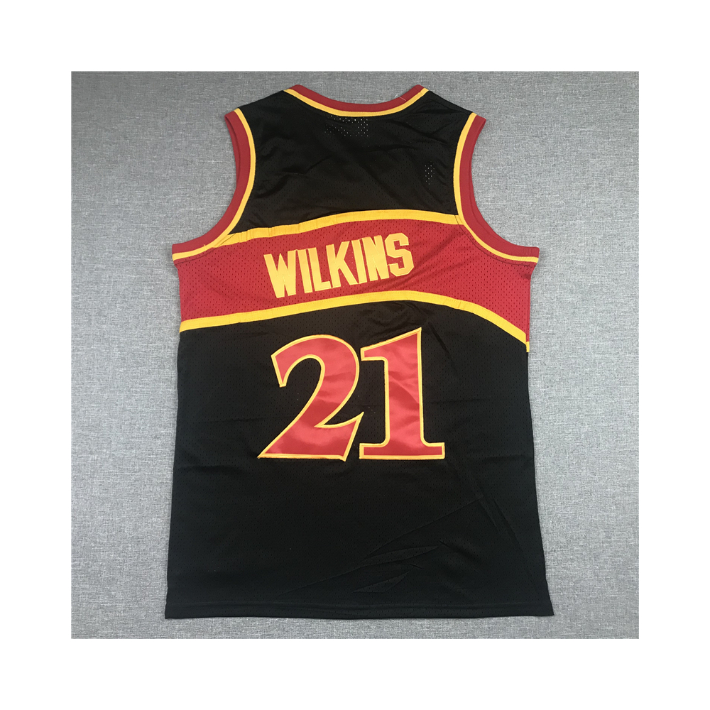 Kép 2/3 - Dominique WILKINS Atlanta Hawks 1996-97 Classic fekete mez
