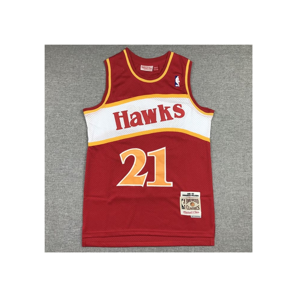Kép 1/3 - Dominique WILKINS Atlanta Hawks 1996-97 Classic piros mez