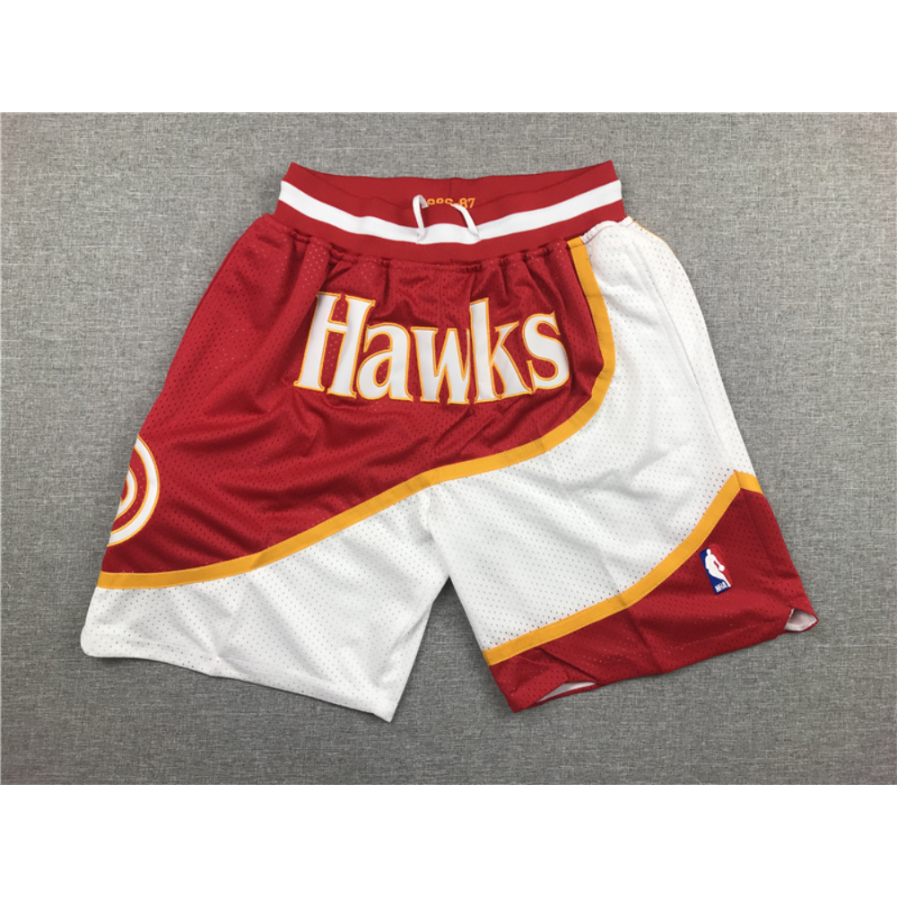 Kép 1/4 - Atlanta Hawks Classic Just Don zsebes kosaras rövidnadrág