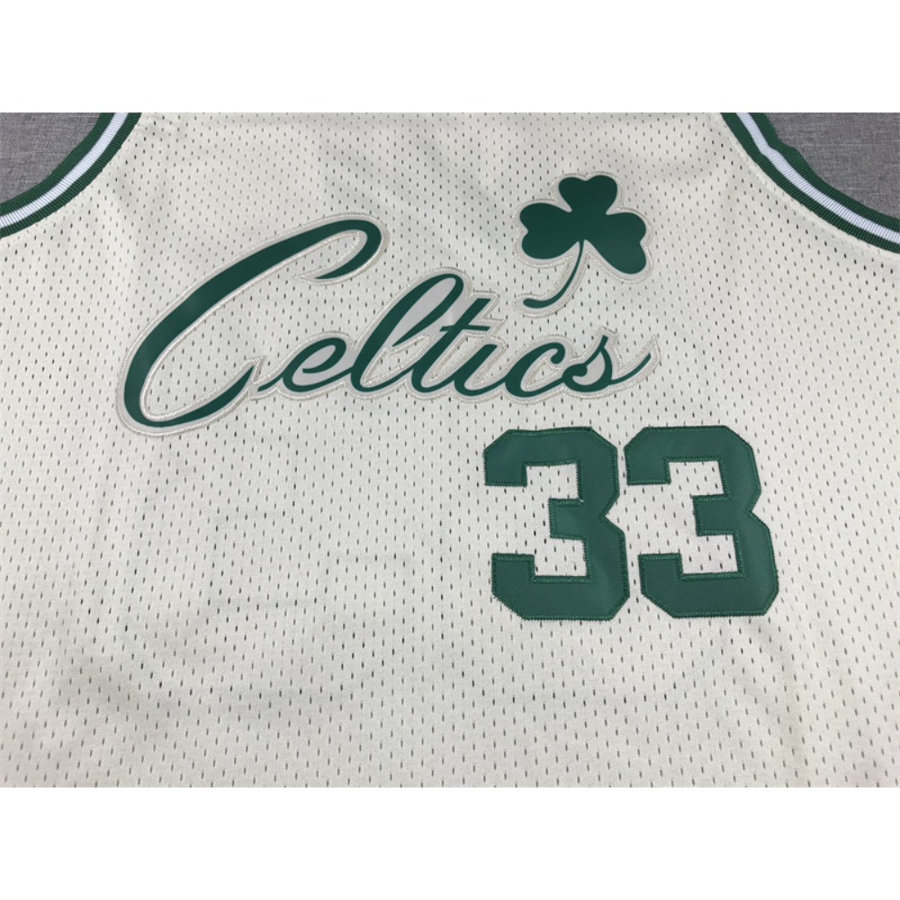 Kép 4/4 - Larry BIRD CreamWhite Boston Celtics mez
