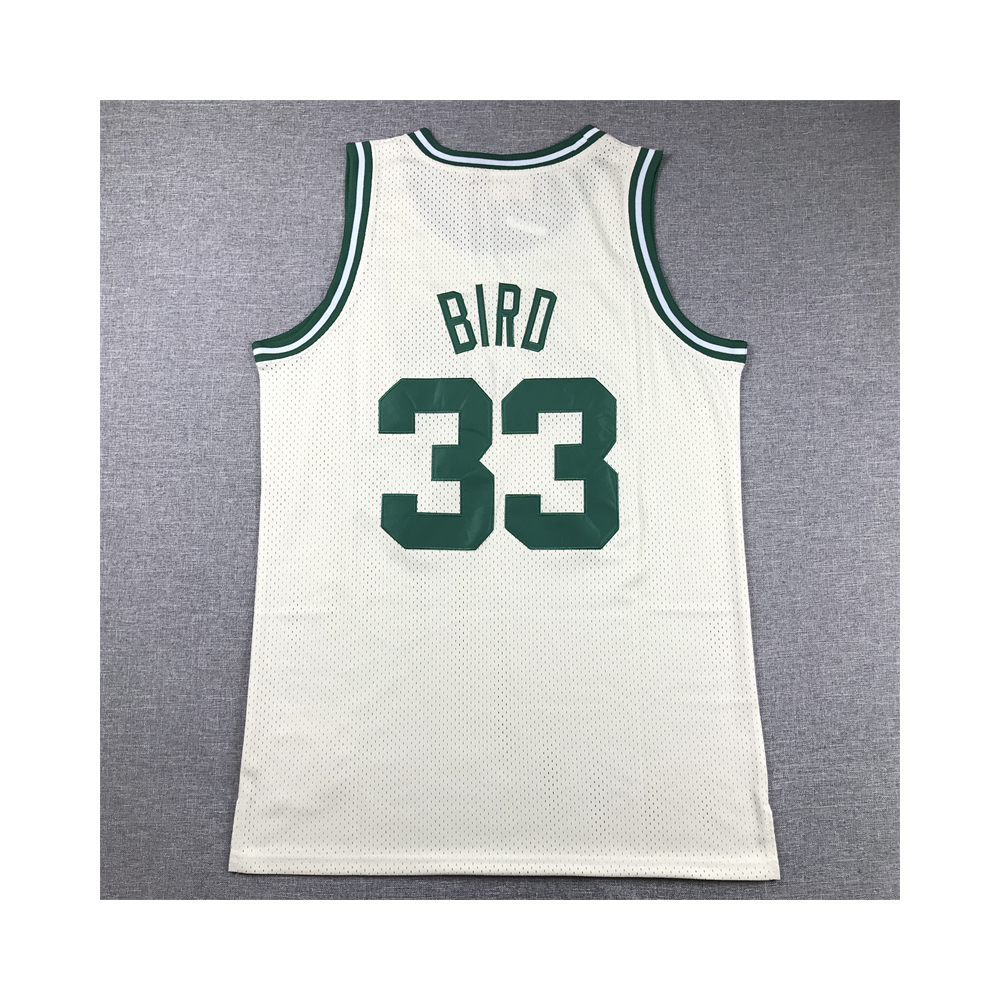 Kép 2/4 - Larry BIRD CreamWhite Boston Celtics mez