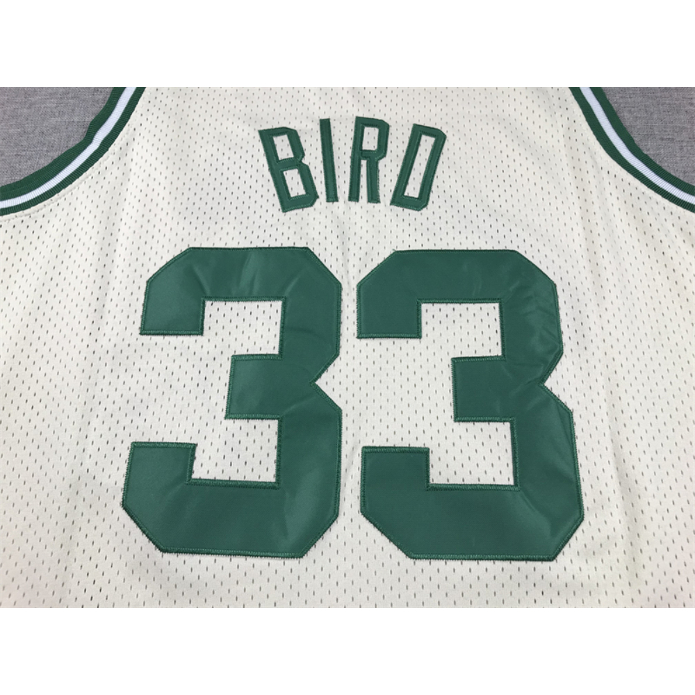 Kép 3/4 - Larry BIRD CreamWhite Boston Celtics mez