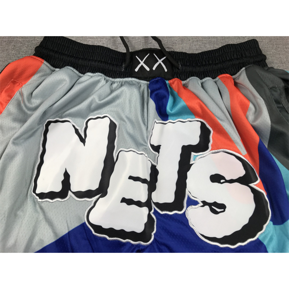 Kép 5/5 - Brooklyn Nets 2023 City Edition Just Don zsebes rövidnadrág