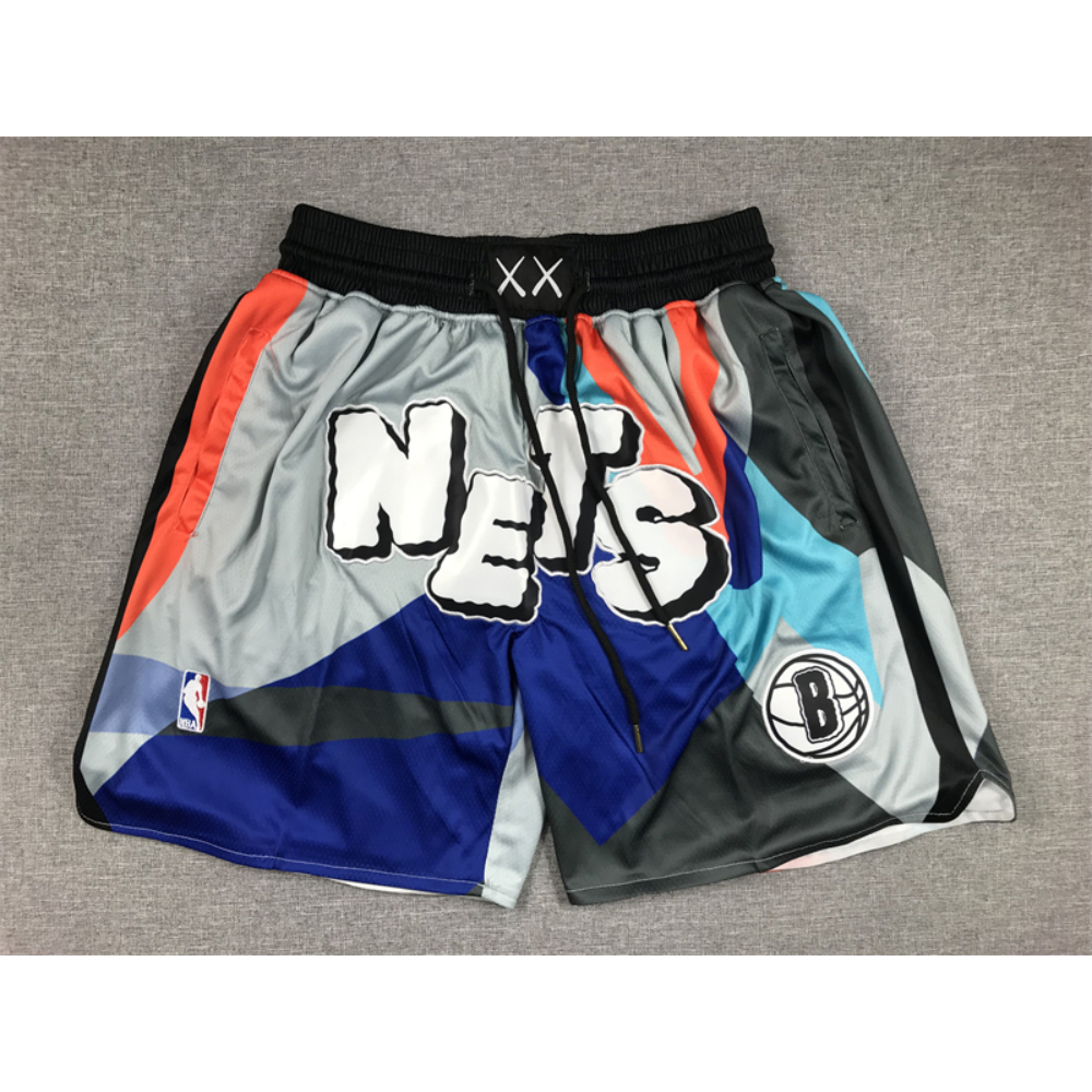 Kép 1/5 - Brooklyn Nets 2023 City Edition Just Don zsebes rövidnadrág