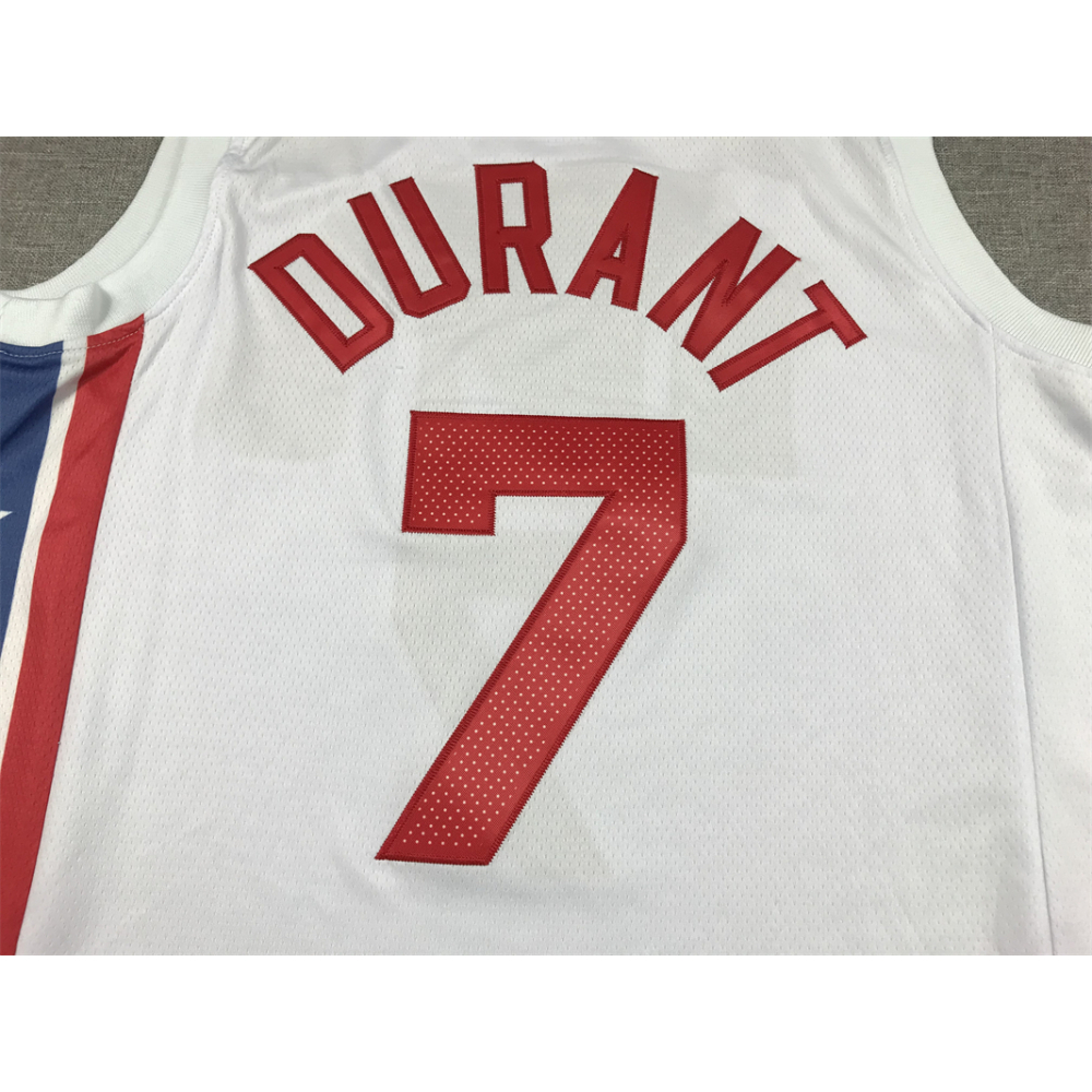 Kép 4/4 - Kevin DURANT  Classic Edition fehér Nets mez