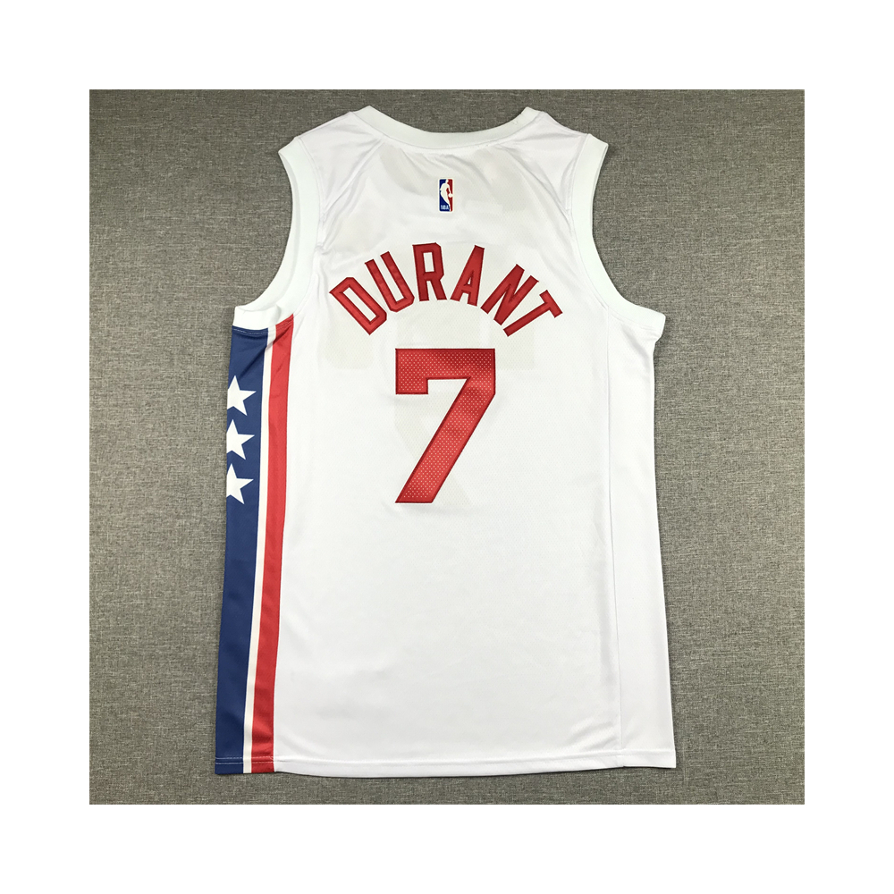 Kép 2/4 - Kevin DURANT  Classic Edition fehér Nets mez