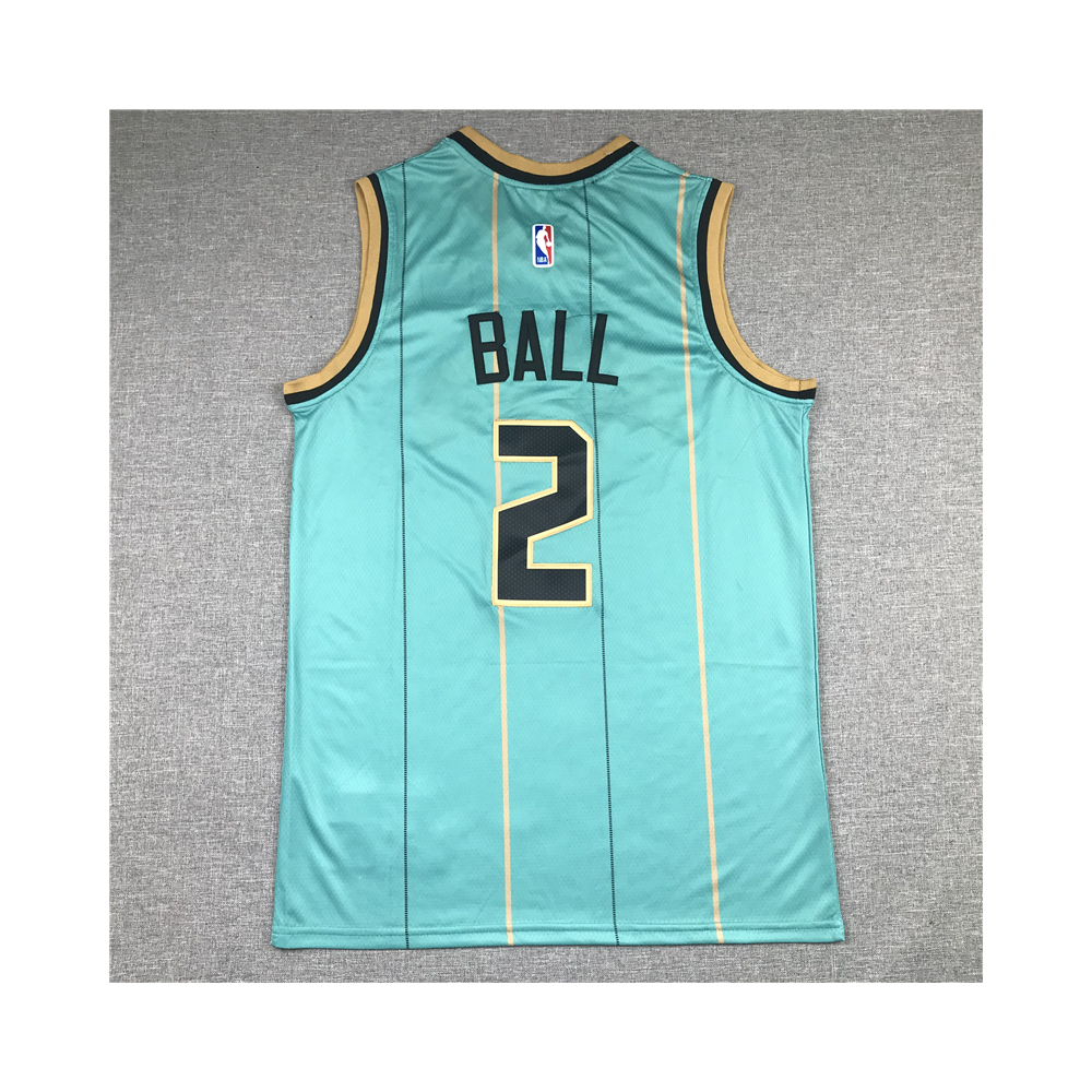 Kép 2/3 - LaMelo Ball City Edition Buzz City Charlotte Hornets mez