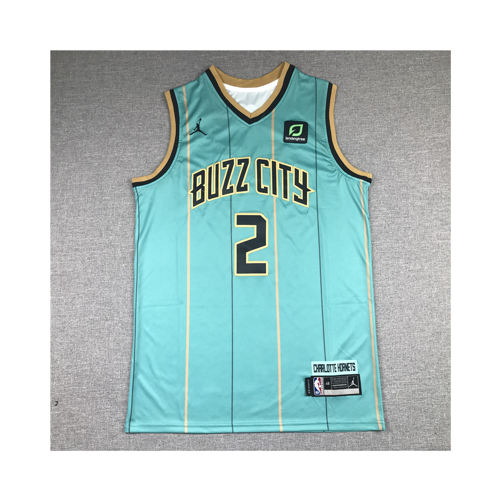 Kép 1/3 - LaMelo Ball City Edition Buzz City Charlotte Hornets mez