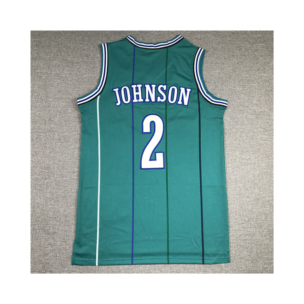 Kép 2/3 - Larry JOHNSON classic Charlotte Hornets mez