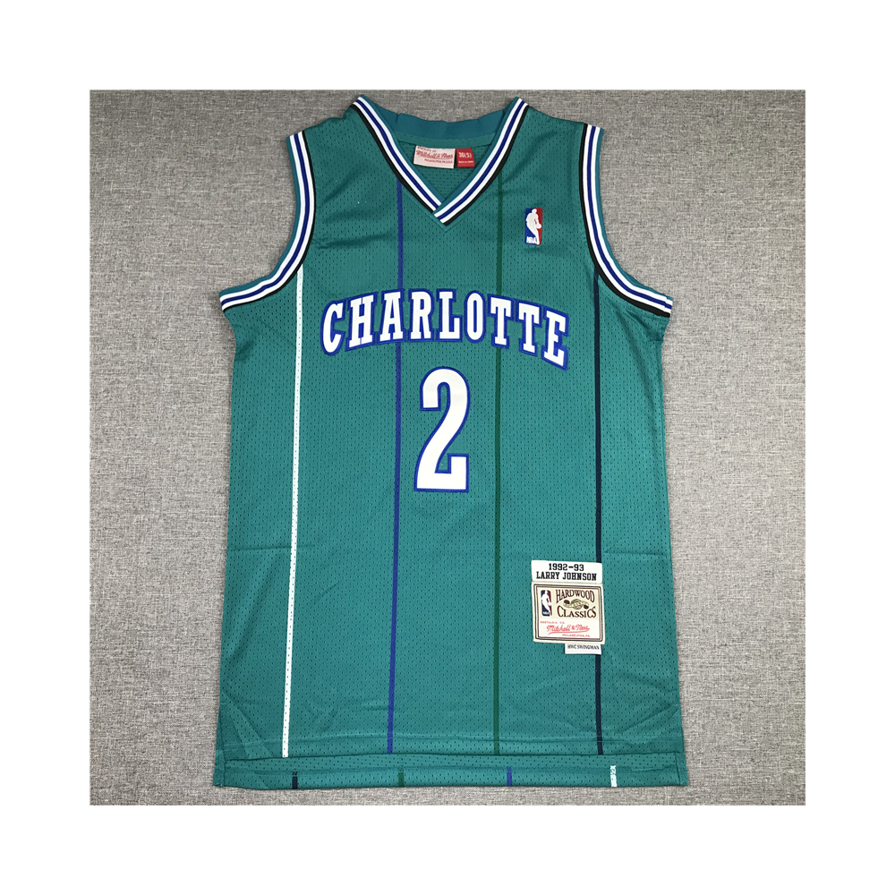 Kép 1/3 - Larry JOHNSON classic Charlotte Hornets mez