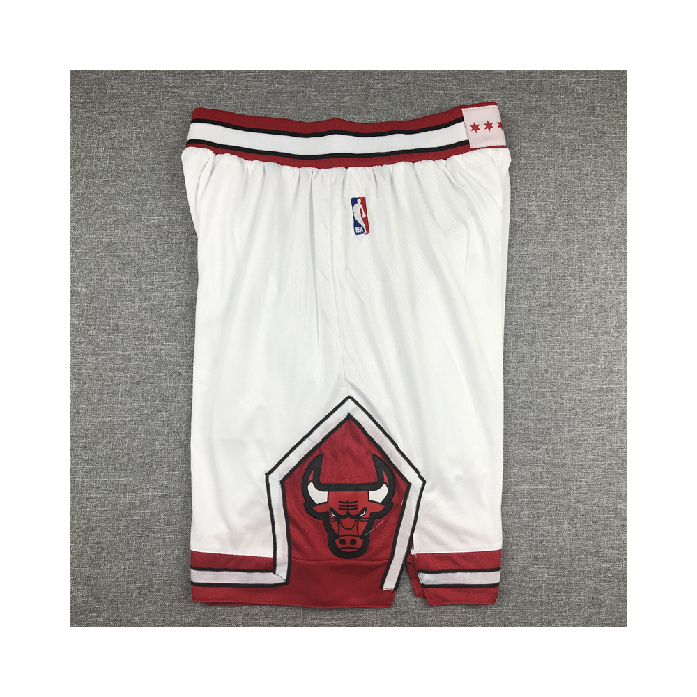 Kép 3/4 - Chicago Bulls Association Edition fehér kosaras rövidnadrág