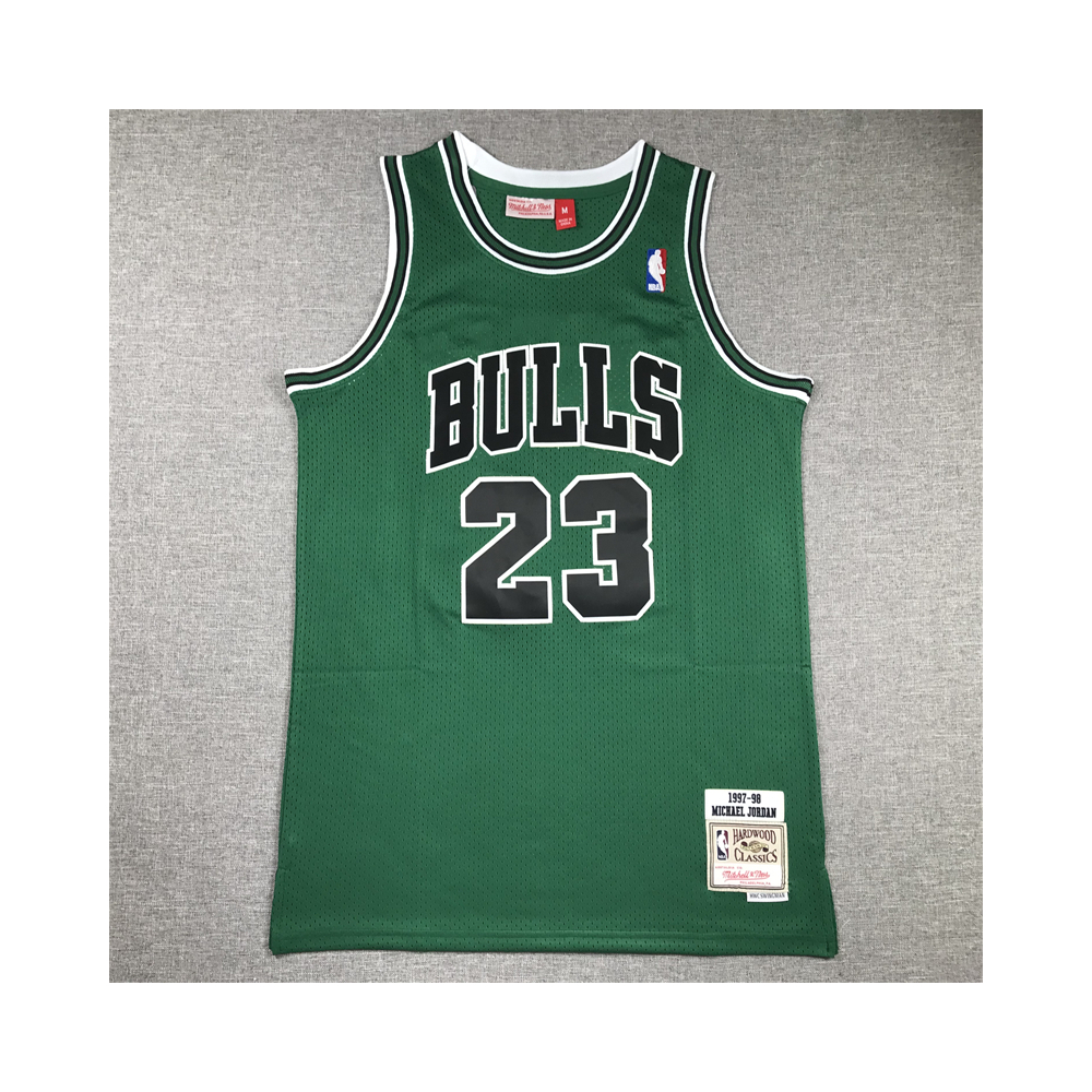 Kép 1/4 - Michael JORDAN zöld Chicago Bulls vintage mez
