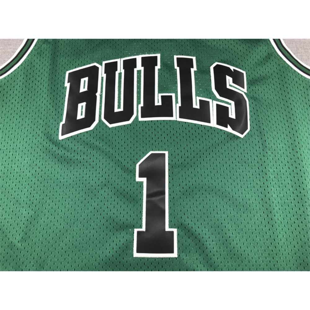 Kép 3/4 - Derrick ROSE zöld Chicago Bulls vintage mez