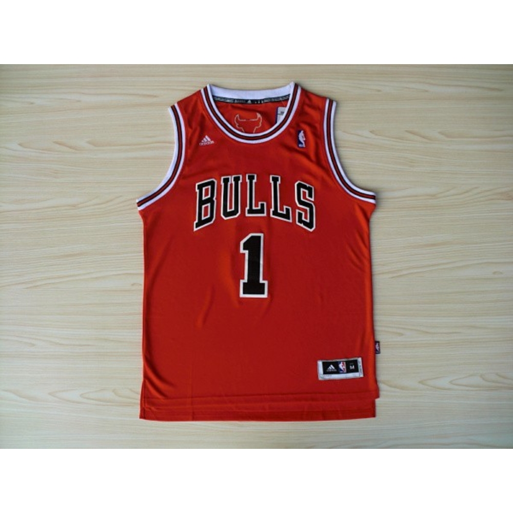 Kép 1/2 - Derrick ROSE piros Chicago Bulls vintage mez