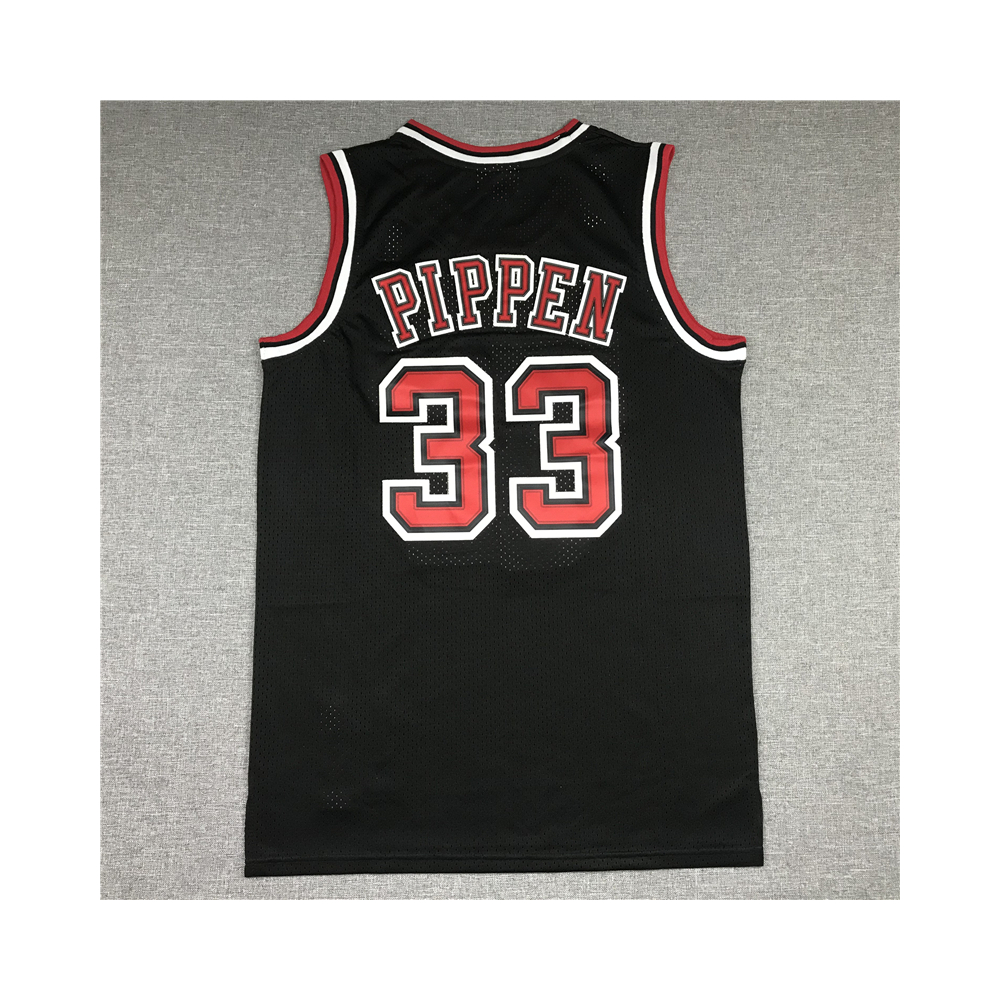 Kép 2/3 - Scottie PIPPEN fekete Chicago Bulls vintage mez