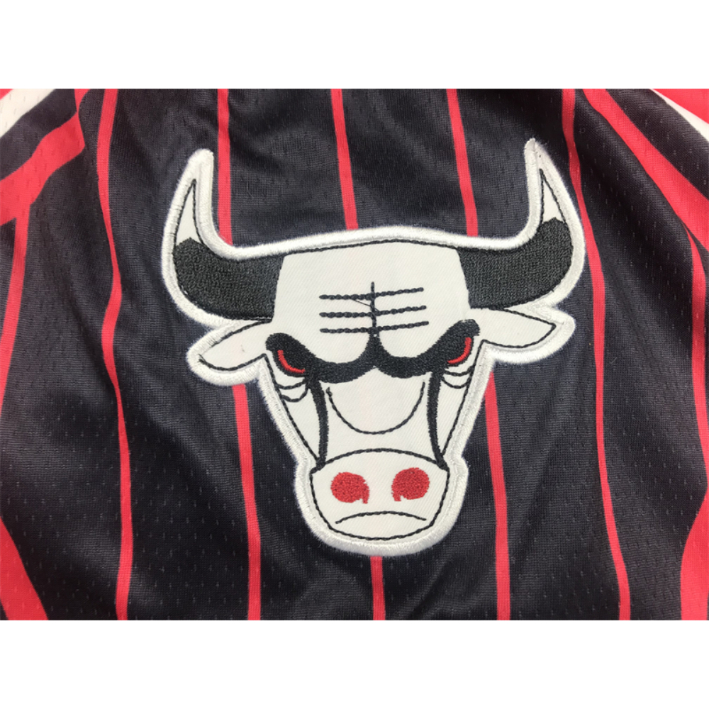Kép 4/5 - Chicago Bulls Rookie piros Just Don zsebes kosaras rövidnadrág