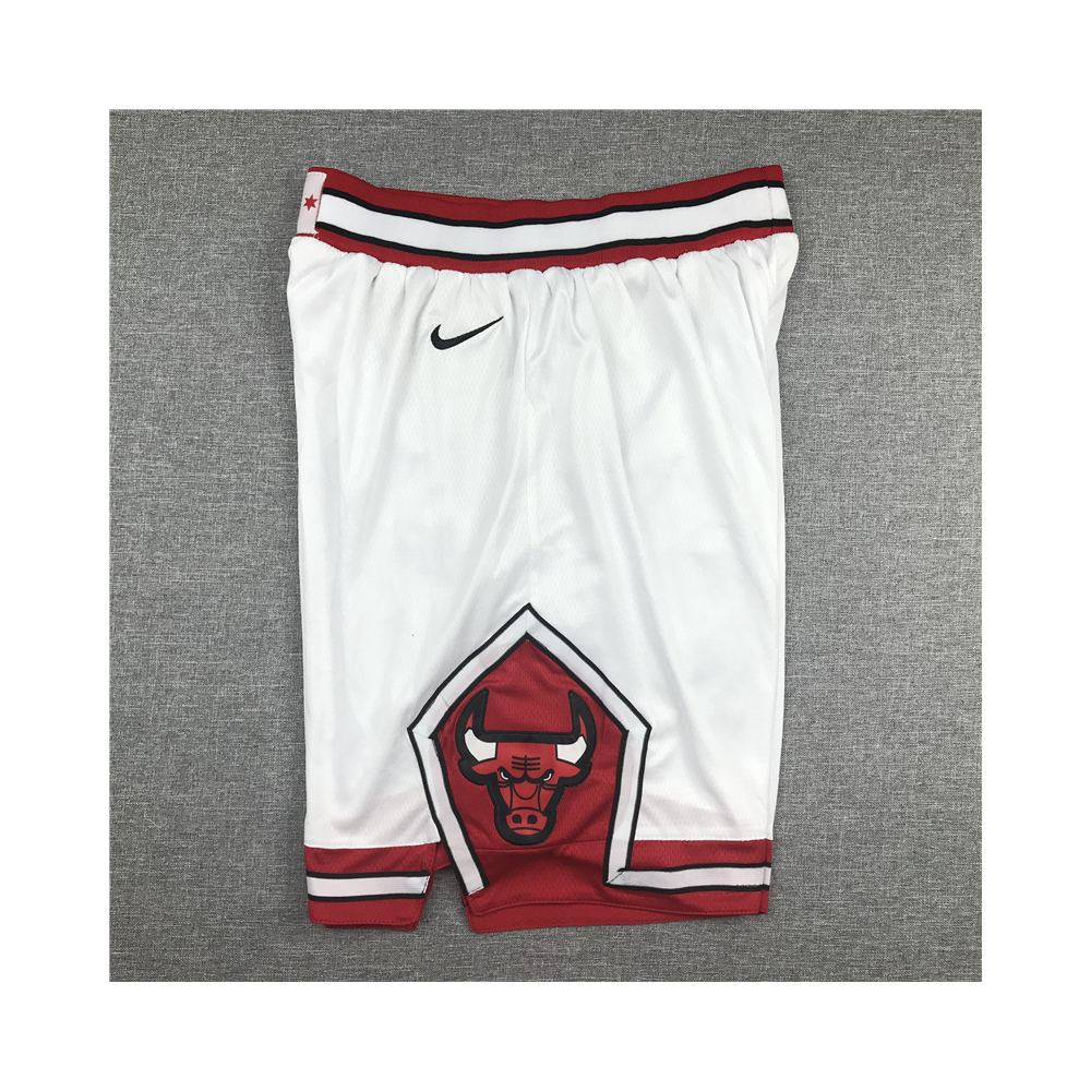 Kép 4/4 - Chicago Bulls Association Edition fehér kosaras rövidnadrág