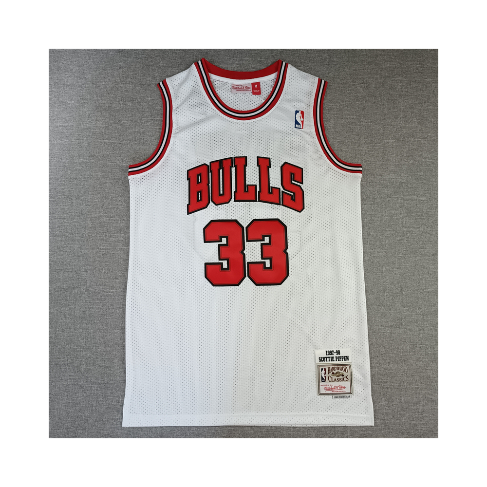 Kép 1/4 - Scottie PIPPEN Classic fehér Chicago Bulls mez