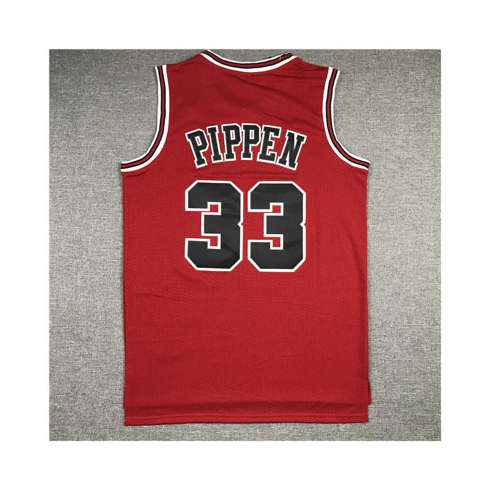Kép 2/3 - Scottie PIPPEN piros Chicago Bulls vintage mez
