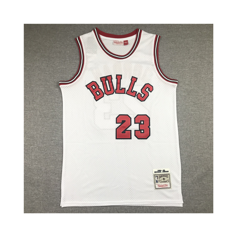 Kép 1/3 - Michael JORDAN fehér 84-85 Rookie Chicago Bulls vintage mez