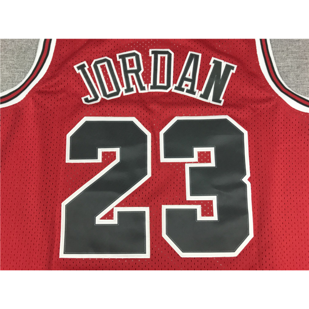 Kép 3/4 - Michael JORDAN piros 96-97 The Finals Chicago Bulls vintage mez