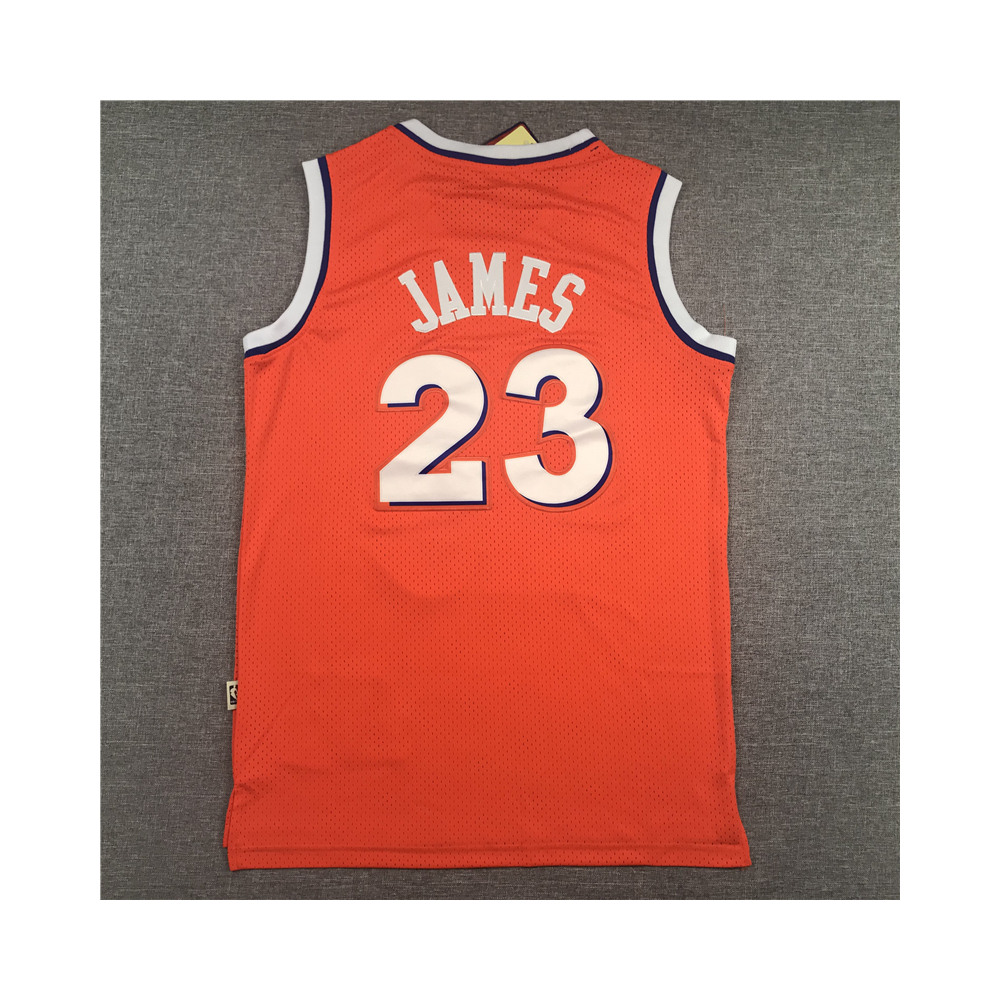 Kép 2/4 - Lebron JAMES narancs CAVS vintage mez