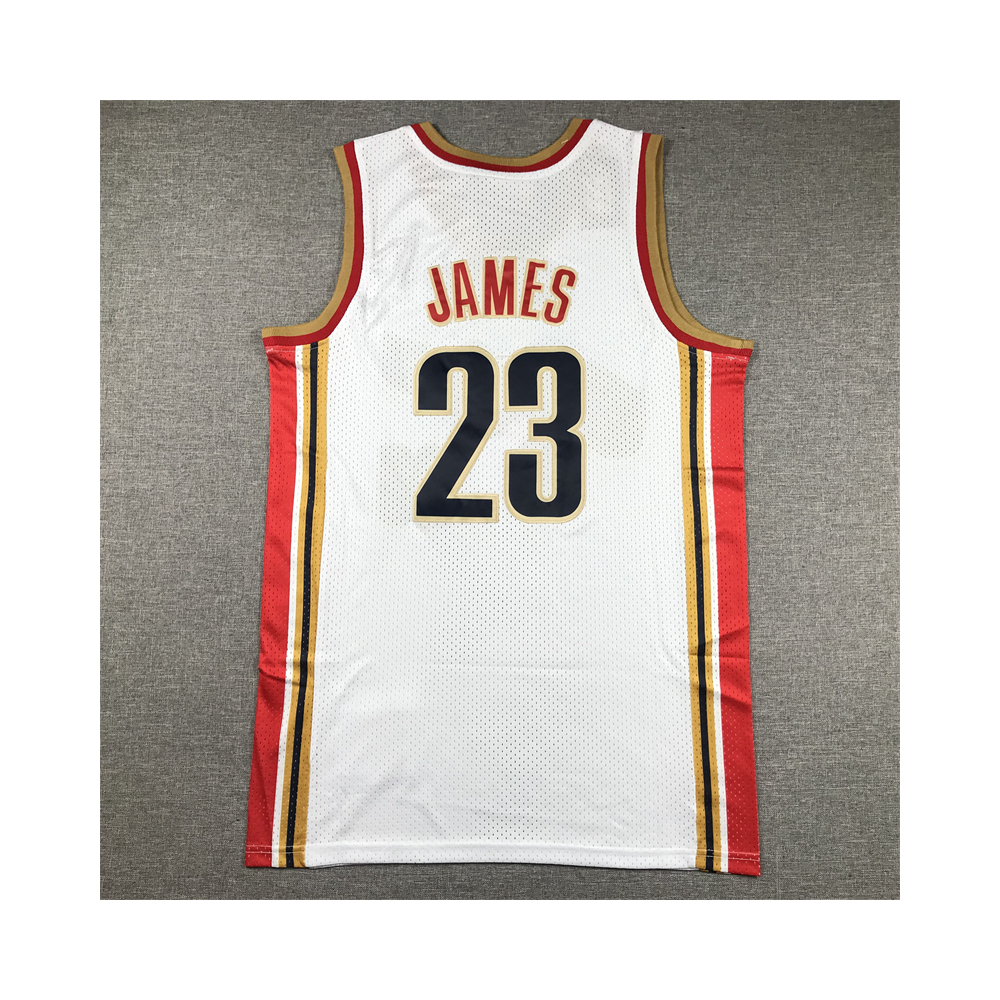 Kép 2/4 - Lebron JAMES fehér Cavaliers  vintage mez
